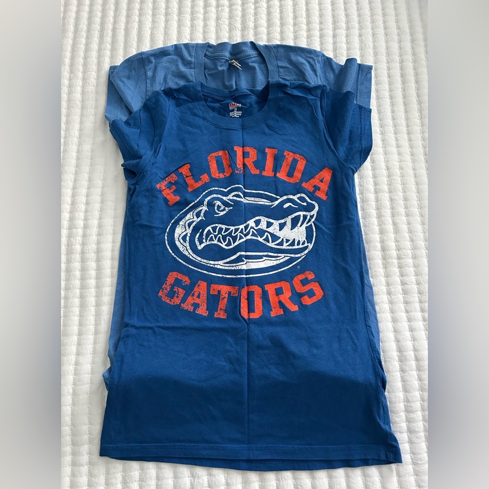 American Apparel Blue and Orange Short Sleeve Tees